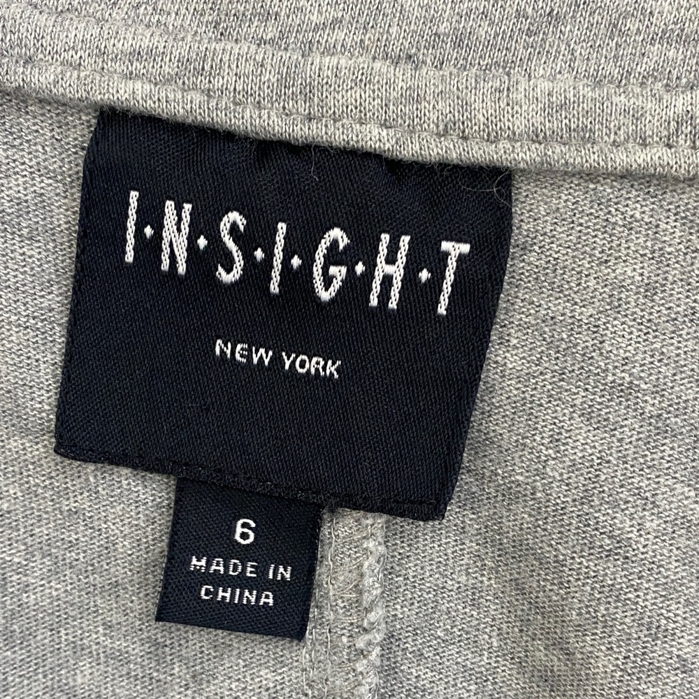 Insight Gray Ruffled Women's Blazer - Picture 5 of 9